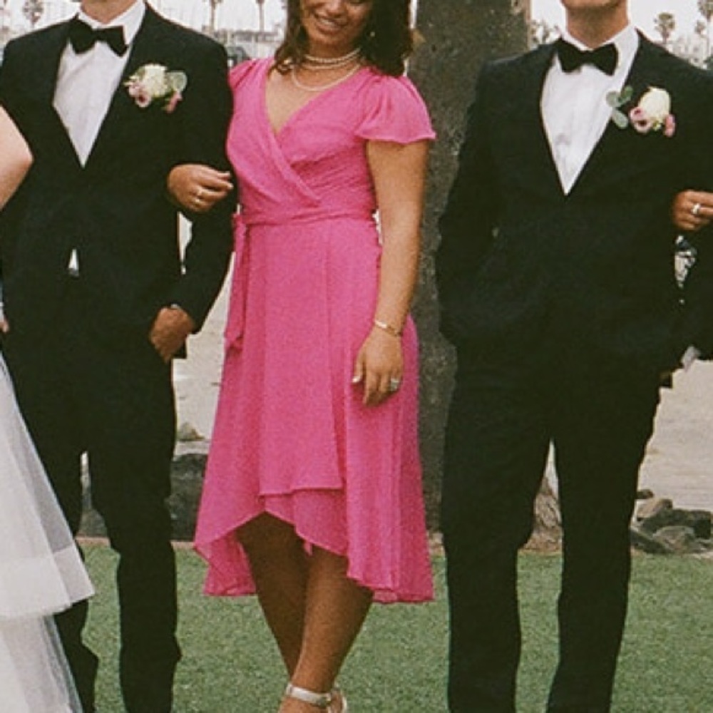 DKNY Magenta Cocktail Dress